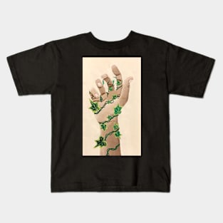 Ivy Covered Hand Painting Kids T-Shirt